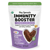 Tiny Sprouts Organic Immunity Booster for Kids & Toddlers | Daily Immune System Support | Real Fruit Vitamin C + | Elderberry, Z