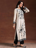 Libas Women'S Silk Blend Kurta Set (36774O0R White L