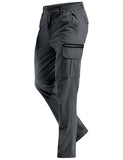 MOURCE Men's Hiking Pants Quick Dry - Lightweight Travel Pants for Men Golf Trekking Fishing, Grey 32L