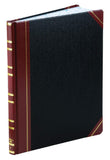 Boorum & Pease 1602123F Record Ruled Book, Black Cover, 300 Pages, 10 1/8 x 12 1/4