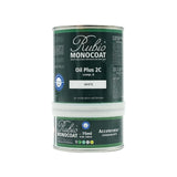 Rubio Monocoat Wood Stain & Finish 175 ft - White | Oil Plus 2C | Quick-Dry, Eco-Friendly Linseed Wood Oil for Indoor Use, Inclu