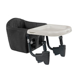 Chicco FastLock Go Hook-On High Chair with Carry Bag, Portable High Chair for Babies and Toddlers, Sets up in Seconds | Black/Bl