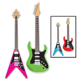 Beistle Guitar Cutouts; 3', 6/Pack
