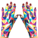 ManiGlovz - The Original UPF 50+ UV/LED Protective Gloves for Gel Manicures, Sun Protection Fingerless Gloves-Shield Skin from T