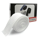 Marcobrothers Iron-on Instant Hem Tape 11 Yard, Permanent No Sew Hemming Tape, Washable Hem Adhesive Tape, Hem Fabric Tape (Whit