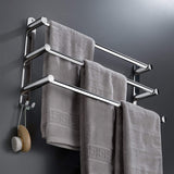 Towel Bars Hanger Freely Retractable 20-30 Inche Stainless Steel 304 Bath Rack Strong 3M Adhesive Bathroom Wall Free mounting Ho