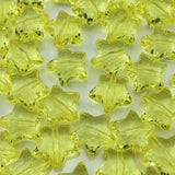 50pcs Acrylic Crystal Star Beads 20mm Star Shape Faceted Beads for Jewelry Making Bracelet Necklace Key Chains DIY Crafts(Lemon 