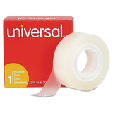 Universal 83412 Invisible Tape, 3/4Inch x 1000Inch , 1 Core, 12/Pack