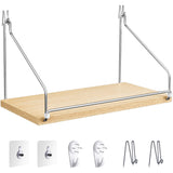Aminigram Fabric Wall Cubicle Shelf Organizer, Office Cubical Accessories for Work, Cubicle Wall Decor Hooks for Bedroom Office,
