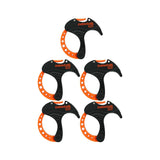 Cable Cuff PRO (5 Pack: 5x Small 1 Inch Diameter) Adjustable, Reusable, Cable Tie Replacements for Extension Cords or Electronic