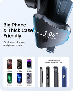 andobil Car Phone Holder (Bumpy Roads Friendly) Military-Grade Cell Phone Car Mount Ultimate Phone Holders for Your Car Dashboar