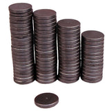 Creative Hobbies Ceramic Industrial Magnets 1 Inch (25mm) Round Disc Ferrite Magnets Bulk for Crafts, Science, Refrigerator 