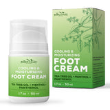 Pumice Valley Foot Cream for Dry Cracked Feet and Heels - Natural Moisturizer, Corn, Calluses Treatment - Skin, Body Lotion, Pan