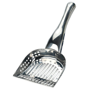 Rsvp International Endurance Collection Stainless Steel Kitty Litter Scoop, 4.75X2.5X11.25