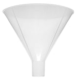 EISCO Powder Funnel, 6 (150mm) Diameter - Polypropylene Plastic - Parallel Stem - Resistant to Acids & Alkalis - Great for Labor