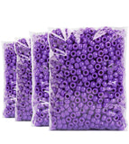 Praisebank Pony Beads, 4000pcs Purple, Beads for Jewelry Making, Beads for Crafts, Beads for Hair Braids.