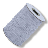 White Elastic Cord, 144 Yards Heavy