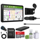 Garmin Dezl Cam OTR725 GPS Truck Navigator with Dash Cam 7 Display Touchscreen, Commercial GPS Navigation for Semi-Truck Driver 
