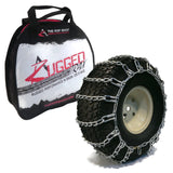 The ROP Shop | 2 Link TIRE Chains 24x12x12 / 24x12.00x12 / 24x12.00-12 Tractor Rider Snowblower