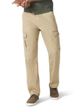 Wrangler Authentics Mens Relaxed Fit Stretch Cargo Pant, Elmwood, 32W x 29L