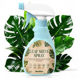 JAOJAO Plant Leaf Shine Spray, Leaf Shine Spray Makes Leaves Shiny 400ml