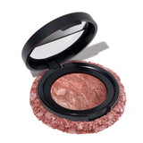 LAURA gELLER NEW YORK Dermatologist Approved - Baked Blush-n-Brighten Marbleized Blush- Sunswept creamy Lightweight Satin Finish