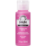 FolkArt Acrylic Paint in Assorted Colors (2 oz), 2546, Bright Pink