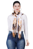 Axolotl Attractive Japan Satin Silky Square Women Scarf