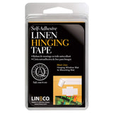 Lineco SelfAdhesive Linen Hinging Tape, Attaching Mats to Backboard, Hinging Heavy Artwork, NonYellowing, Strong, Neutral pH A