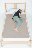 PeapodMats Bedwetting & Incontinence Waterproof Bed Mat - Reusable Underpad. Secure Placement & Breathable. Washable. Enviro Fri
