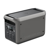 DABBSSON 2000L Solar Generator(2025 New), 2048Wh Semi-Solid LiFePO4, 2200W AC Output 6, P-Boost 3300W, Compact&Lightweight, 1.3