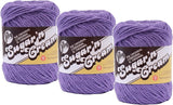 Bulk Buy: Lily Sugar n Cream Solids 100% Cotton Yarn (3Pack) (Hot Purple #1317)