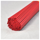 100 Pieces Fiber Reed Diffuser Replacement Refill Sticks (12 x 3mm, Red)