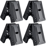 Gisafai 4 Pieces Steel Sawhorse Brackets with 220lb / 100kg Capacity (One Pair), Easy to Use Saw Horses Brackets Metal for Compa