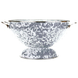 Golden Rabbit Enamelware Large Colander 5 QUART