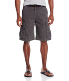 Wrangler Authentics Mens Premium Cargo Short, Anthracite Twill, 42