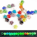 Artsy Crafts 30 Pcs Assorted Glow in The Dark Firefly Beads 10mm European Lampwork Luminous Glass Beads for Jewelry Making Charm