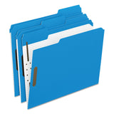 Pendaflex Folders with Embossed Fasteners, 1/3 Cut, Top Tab, Letter, BE, 50/Box