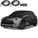 QUYDDC 16-Layer Special Full Car Cover Fit for 2002-2021 Mi-ni Cooper/Cooper S, Ultra Heavy 600D Oxford Cloth, Can Withstand Sum