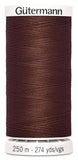 Gutermann SewAll Thread 273 YardsChocolate