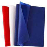 SANNIX 100 Sheets 4th of July Patriotic Tissue Paper Bulk Red White Blue Tissue Paper Wrapping Paper for Independence Day Vetera