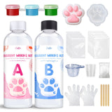 Liquid Silicone for Taba Squishy Kit - 7oz 1:1 AB Ratio Mixed Super Soft Silicone Rubber for Squishy Maker, Perfect DIY Stress R