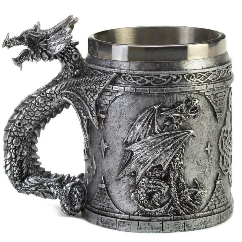 Furniture Creations SERPENTINE DRAGON, 5.75 x 3.5 x 5, Multicolor MUG