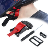 JAGASOL Helmet Quick Release Buckle Kit for Motorcycle Helmet, Metal Motorcycle Helmet Accessories, Helmet Chin Strap Replace D-