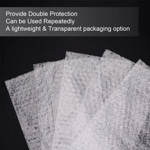 100Pcs Bubble Out Bags Pouches 6x 6 Bubble Pouches Cushioning Packaging Bags, Double Walled Cushioning Bags Thickening Shock