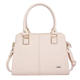 Adisa Gold Square Handbag Shoulder Bag For Women And Girls With Sling Belt (Ad4081-Cre),Off White,,B0DSJ5FSM6
