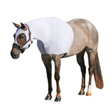 UltraFlex Horse Sleazy Slickers | Horse Protection Slinky | Dirt & Dust Defense | Full Zip Hood (Stretchy Mesh) | Size Medium (7