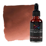 Artfinity Liquid Watercolor Paint 30 ml Bottle, Caput Mortum - Vibrant Dye-Based Liquid Watercolor w/Glass Pipette, Fast-Drying,