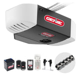 Genie Chain Drive 750 3/4 HPc Garage Door Opener w/Battery Backup Heavy Duty Operate your garage door when the primary power