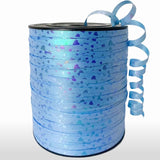 500 Yards Curling Ribbon Balloon String, Blue Christmas Curling Ribbons for Crafts Gift Wrapping, Baby Shower Graduation New Yea
